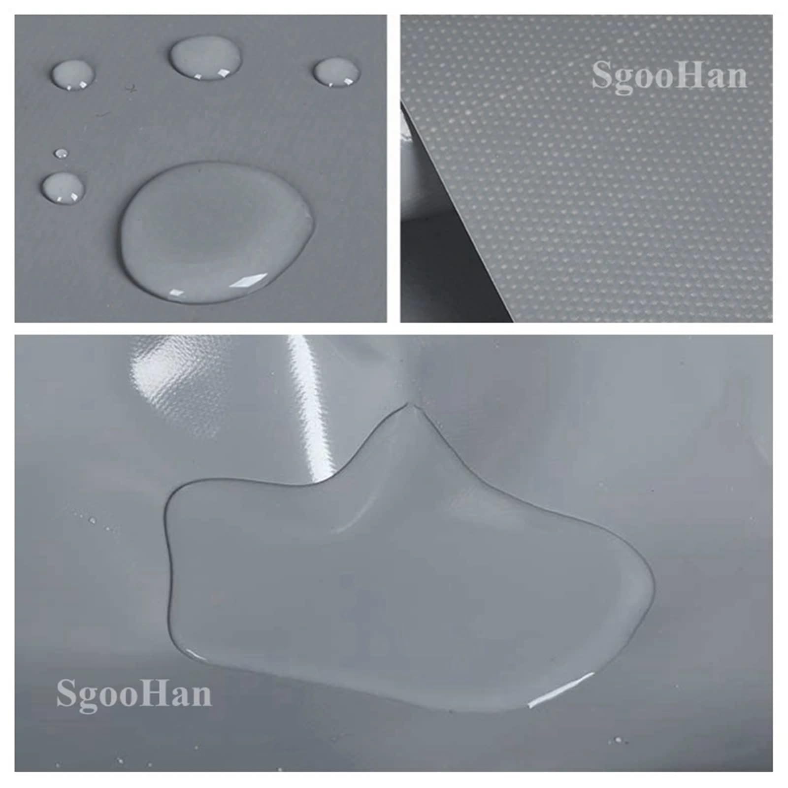Lona impermeable resistente para camiones, lona recubierta duradera, cinta de reparación y toldo resistente a la lluvia, toldo Oxford (2 x 2 m), máxima protección al aire libre