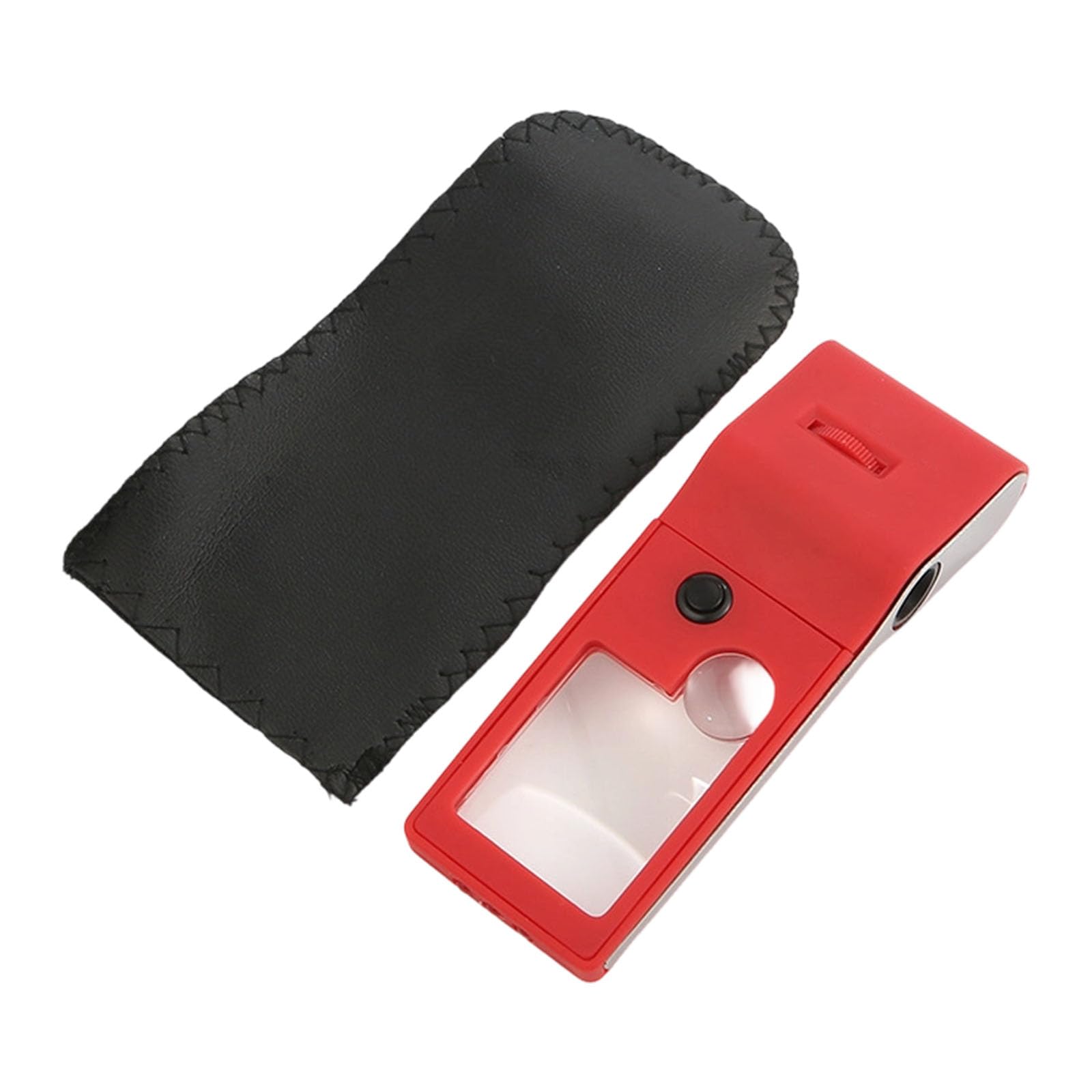 Kahdgss A Magnifier With Light 3X 10X 55X Magnifier Glass For Newspaper Reading Multifunction Eye Loupe Bs Metal Glass