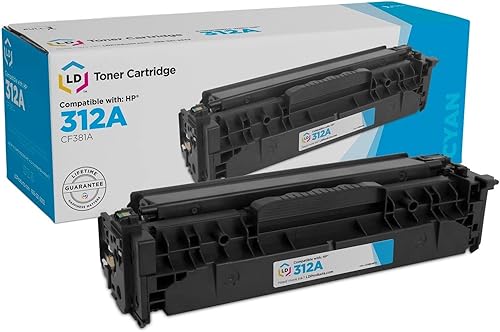 Cartucho de tóner compatible LD para HP 312A CF381A (Cyan)