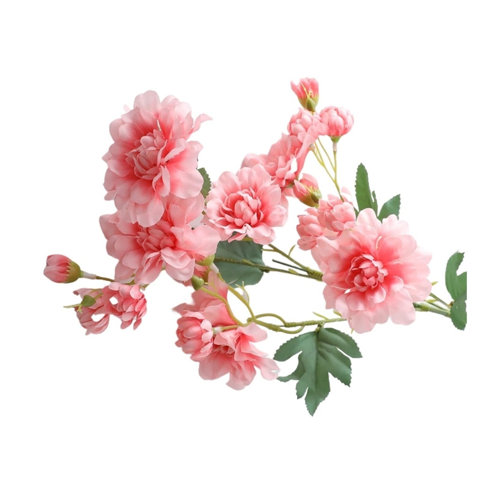 HamPaesk 1pc Artificial Flowers Artificiales Fake Flower For Room Apartment Decor(Deep pink)
