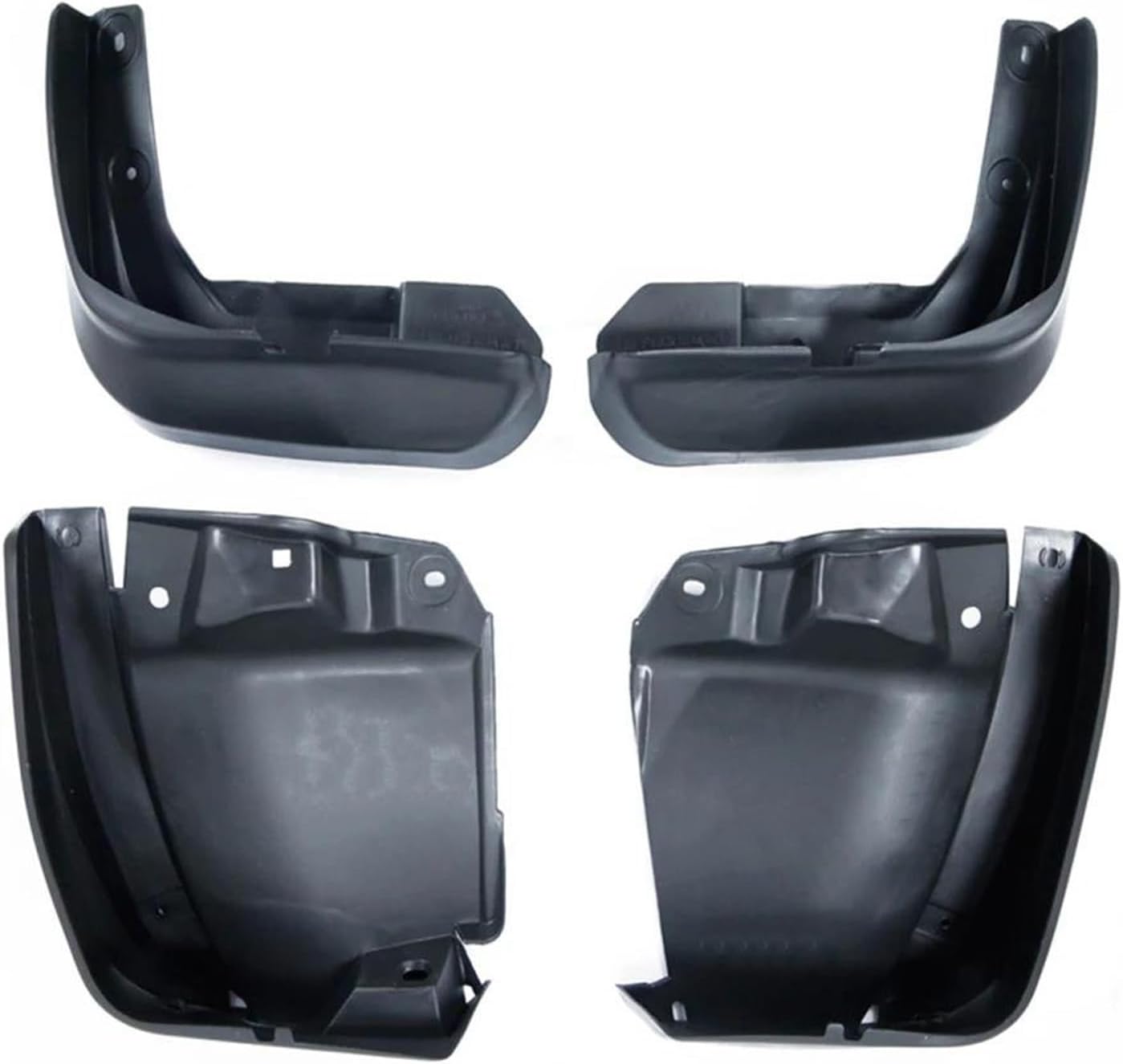 Splash Guards for Civic 2012-2015 Car Mudguard Fenders Splash Guards Car Stying Accessories Set of Four Fenders Wheel Protection Wheel Splash Guard