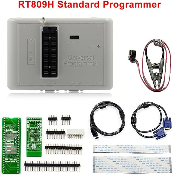 EMMC-Nand Flash Extremely Fast Universal Programmer RT809H Programmer LCD Computer Car MCU Mobile Phone Font Burner