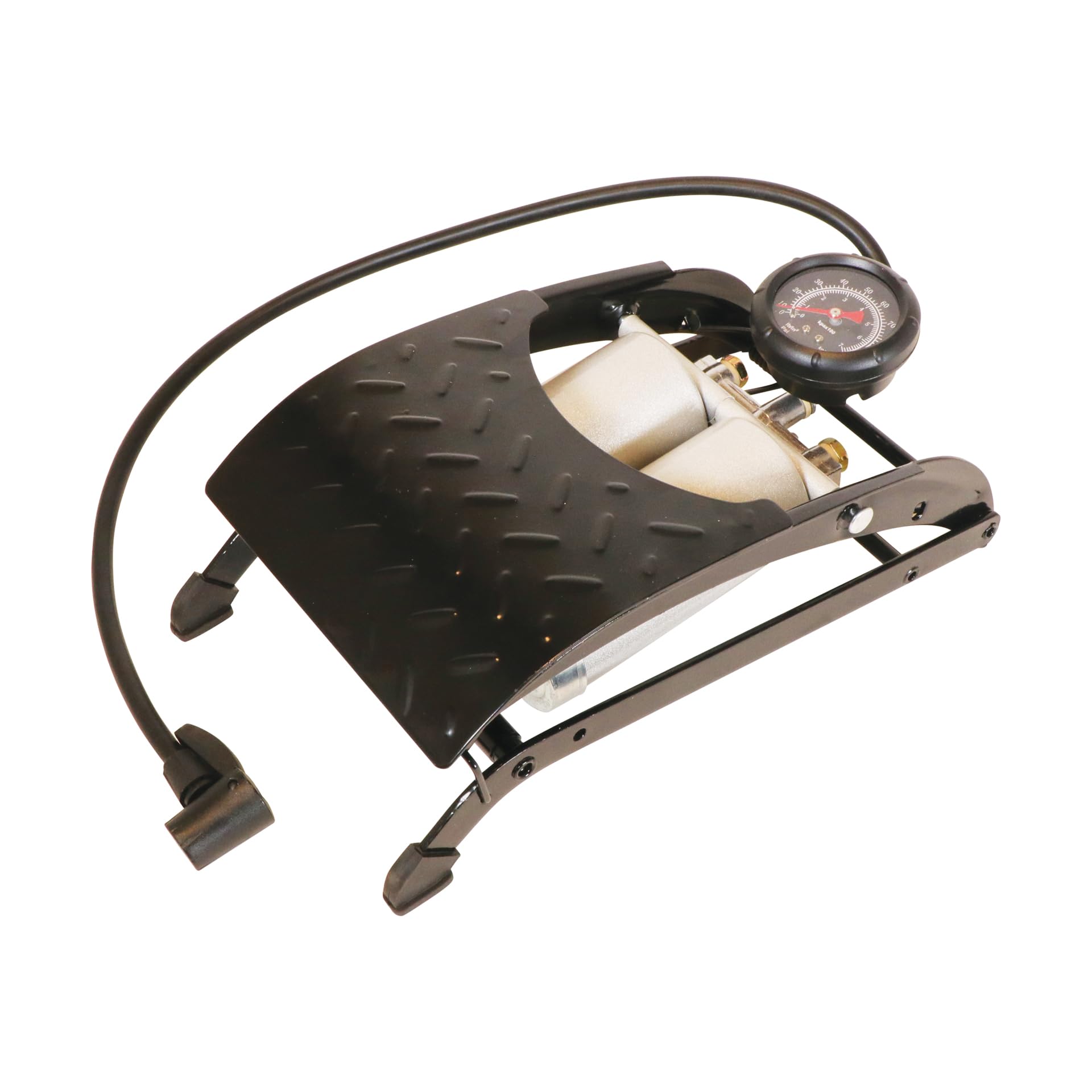 Carpoint Pompe à Pied Premium Double