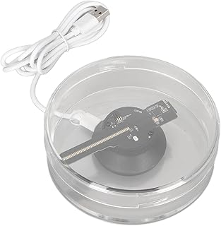 Desktop 3D LED Hologram Fan, 3D Hologram Fan Holographic Projector, 48 LEDs WiFi APP Remote Control Built in Speaker Holographic Advertising Display with Memory Card for Windows