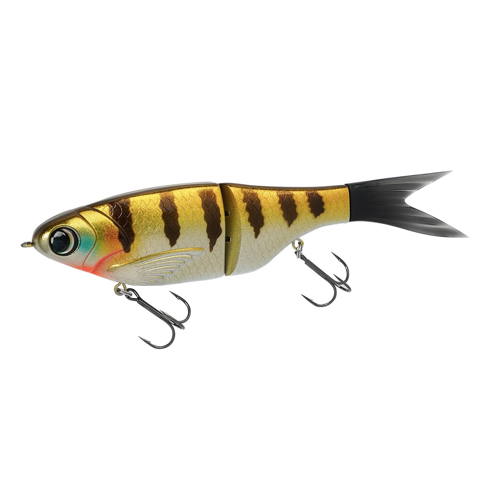 1 x künstliche Angelköder, Segment, Schwimmköder, mehrere Abschnitte, Angelköder, Salzwasserköder, Schwimmköder, mehrere Abschnitte