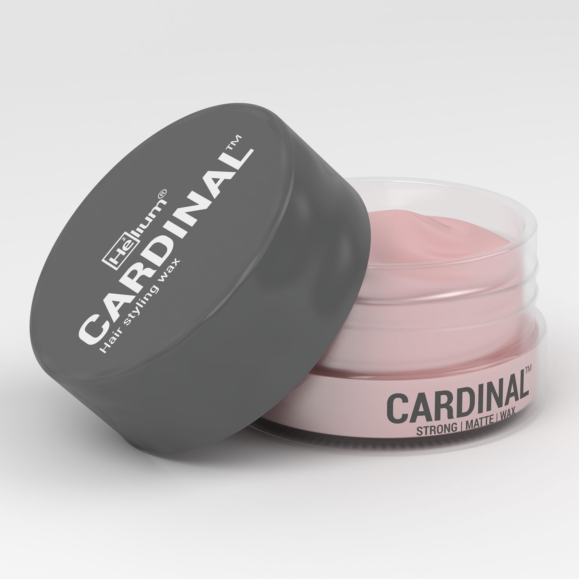Helium For Men Cardinal Hairstyling Wax (30g.) Strong Hold | Matte Finish. Recommended for Silky Hair. - Image 2 thumbnail