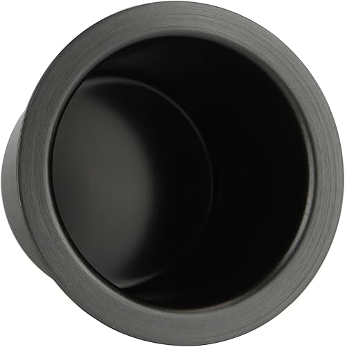 Miniatura 7 de Paquete de 2 soportes negros para bebidas de acero inoxidable 304, soporte para bebidas de mesa de póquer para sofá de cine, yate, autos de