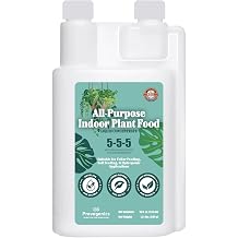All-Purpose Indoor Plant Food | All-Natural, Odorless, Soil Feeding, Foliar Feeding, or Hydroponic Applications 1 Pack 16 fl. oz.