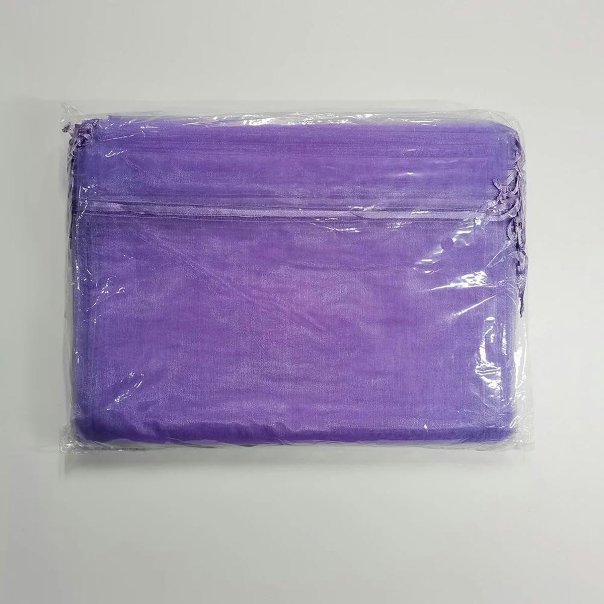 Woreczki z organzy na prezenty, 50 sztuk/partia 35x50CM duży rozmiar wesele pakowanie prezentów torba z organzy woreczki boże narodzenie urodziny torby do pakowania biżuterii etui(Grey)
