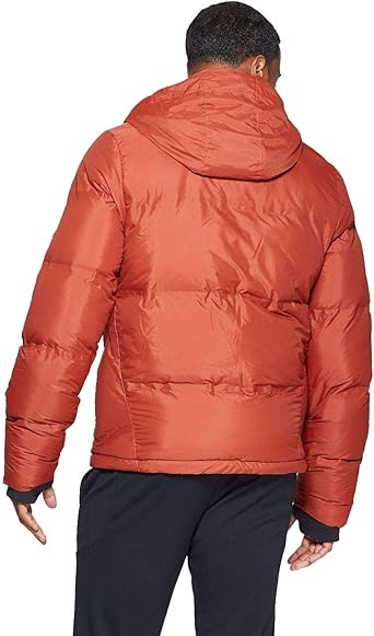 champion bubble jacket red