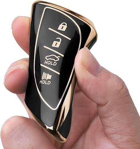 Miniatura 2 de ELOHEI Funda para llavero Lexus, funda para llavero compatible con Lexus UX200 UX250h LS500 LS500H LC500 LC500h ES300h F-Sport ES350 GX 460 Premium