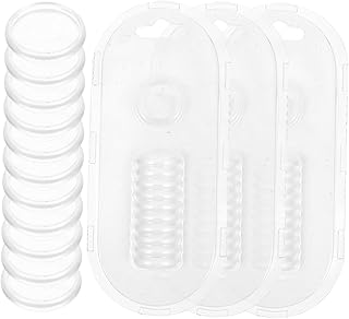 WOFASHPURET 44 Peças Fichário Fivela Fichário Anel Professor Planejador Placa Magnética Caderno Fichário Discos Planejador Acadêmico Folha Solta Anel Planejador Discos Planejadores Abs