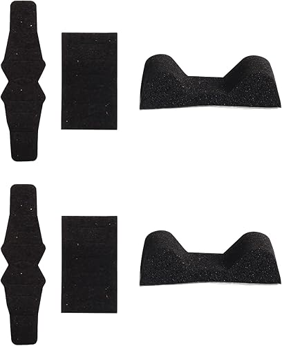 Kit de fieltro de repuesto para soporte de flecha, 2 juegos (4 piezas) de cinta adhesiva de fieltro con 2 soportes para almohadillas de caída para