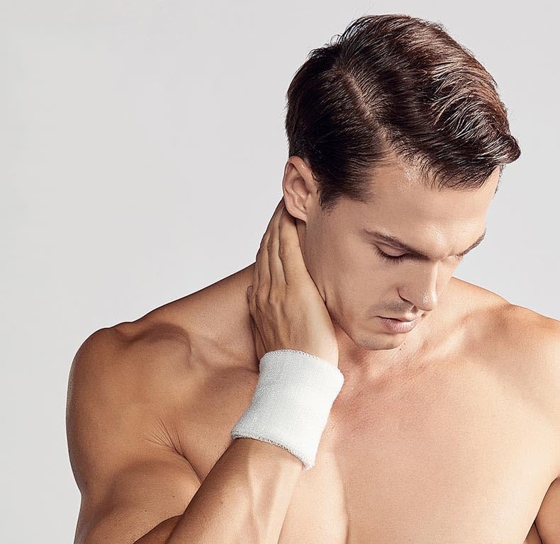 Absorbent Wrist Sweatbands For Athletic Men And Women Tennis Wrist Sweat Bands For Moisture Wicking Bands Cloth Sweatband For Tennis,Basketball,Running,Working Out