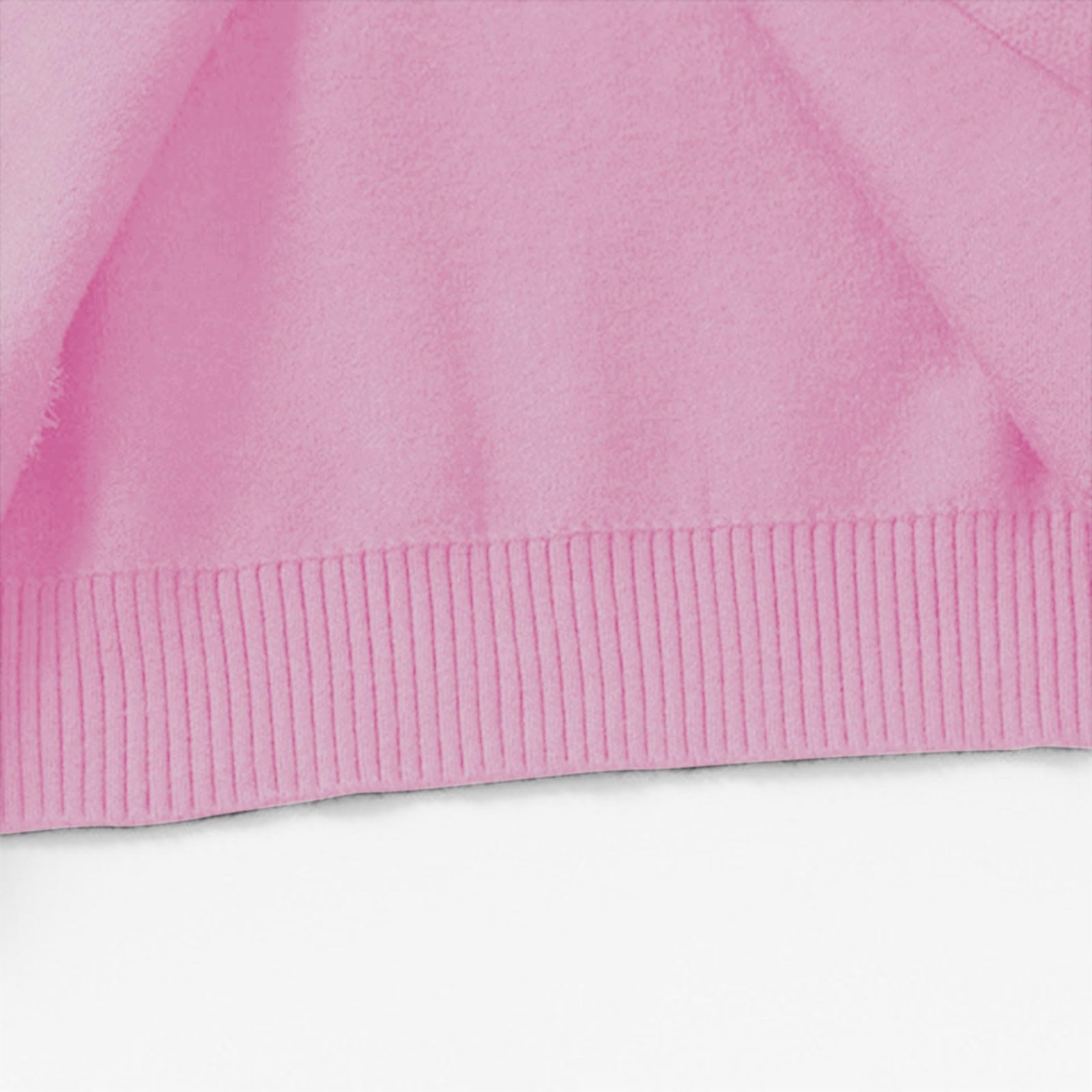 Cárdigan de transición para niña, cuello redondo suave para otoño | Punto de grosor medio para una calidez agradable, ideal como manta o solo en entretiempo