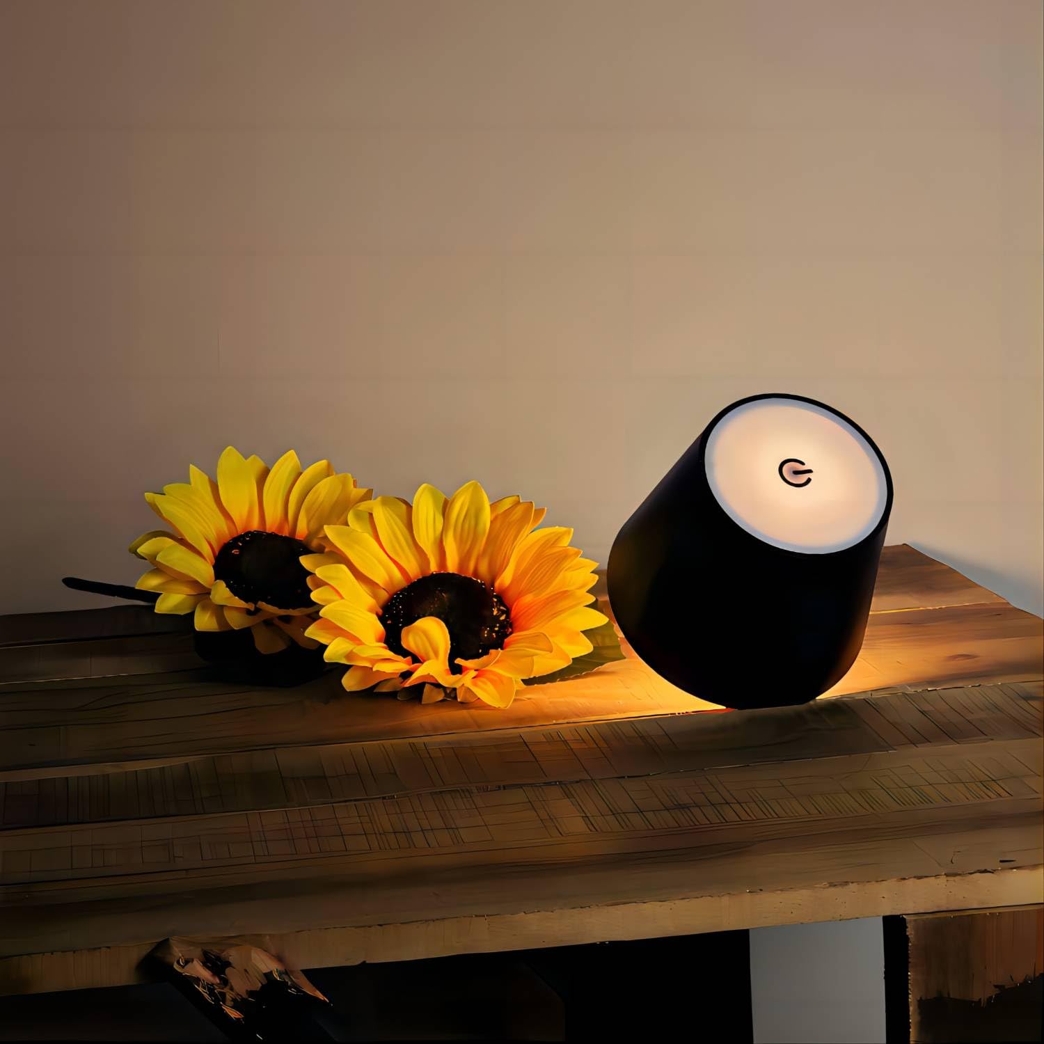 Yckeogln 3 Color Stepless Dimming Wireless Bottle Lamp,Wireless Bottle Lights - Image 3