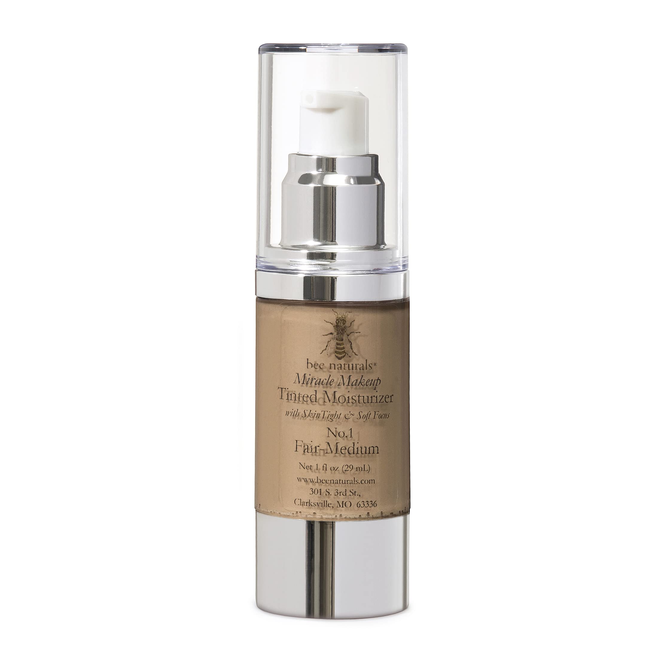 Bee Naturals Miracle Makeup Tinted Moisturizer Fair-Medium