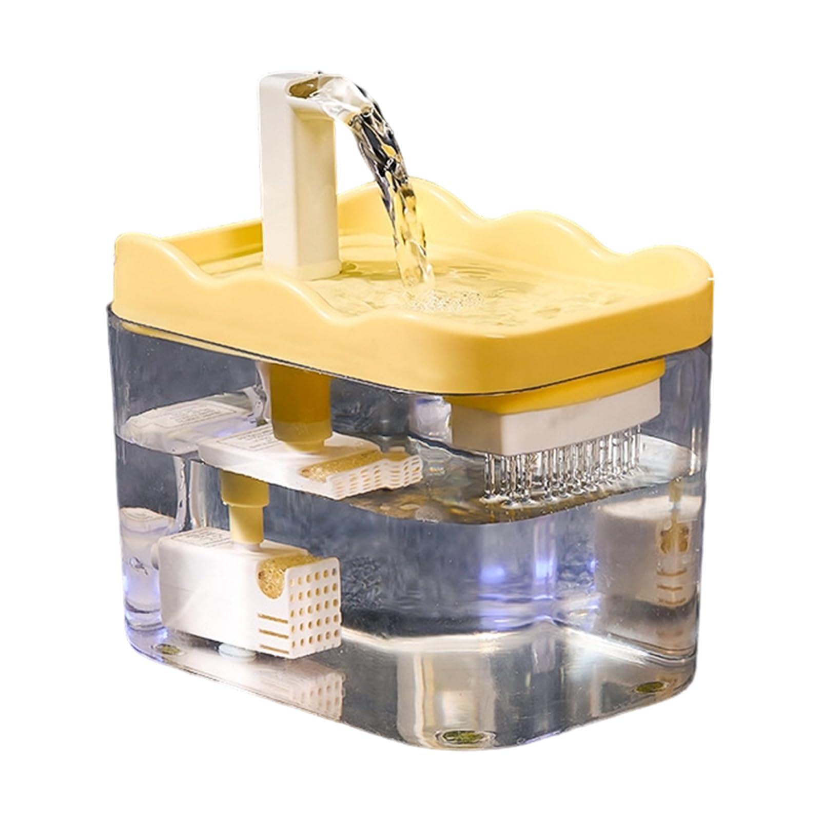 Automatic Pet Water Fountain Featuring Quiet Pumps Technology Circulating Filter Cats Drinking Bottle Watering Supply Automatic Water Dispenser