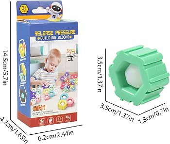 Amazon.co.jp: スピナービルディングブロック,フィジェットトイプレイ