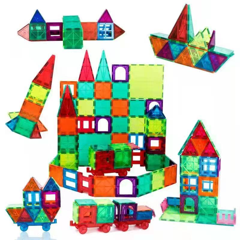 Funny Foal Magnetic Toys. Magnetic Blocks -Kids Magnetic Tiles.Toddler Toy,Magnetic for Toddlers Kids Magnetic Building Blocks Preschool Magnet Set Magnetic Stem Toys .