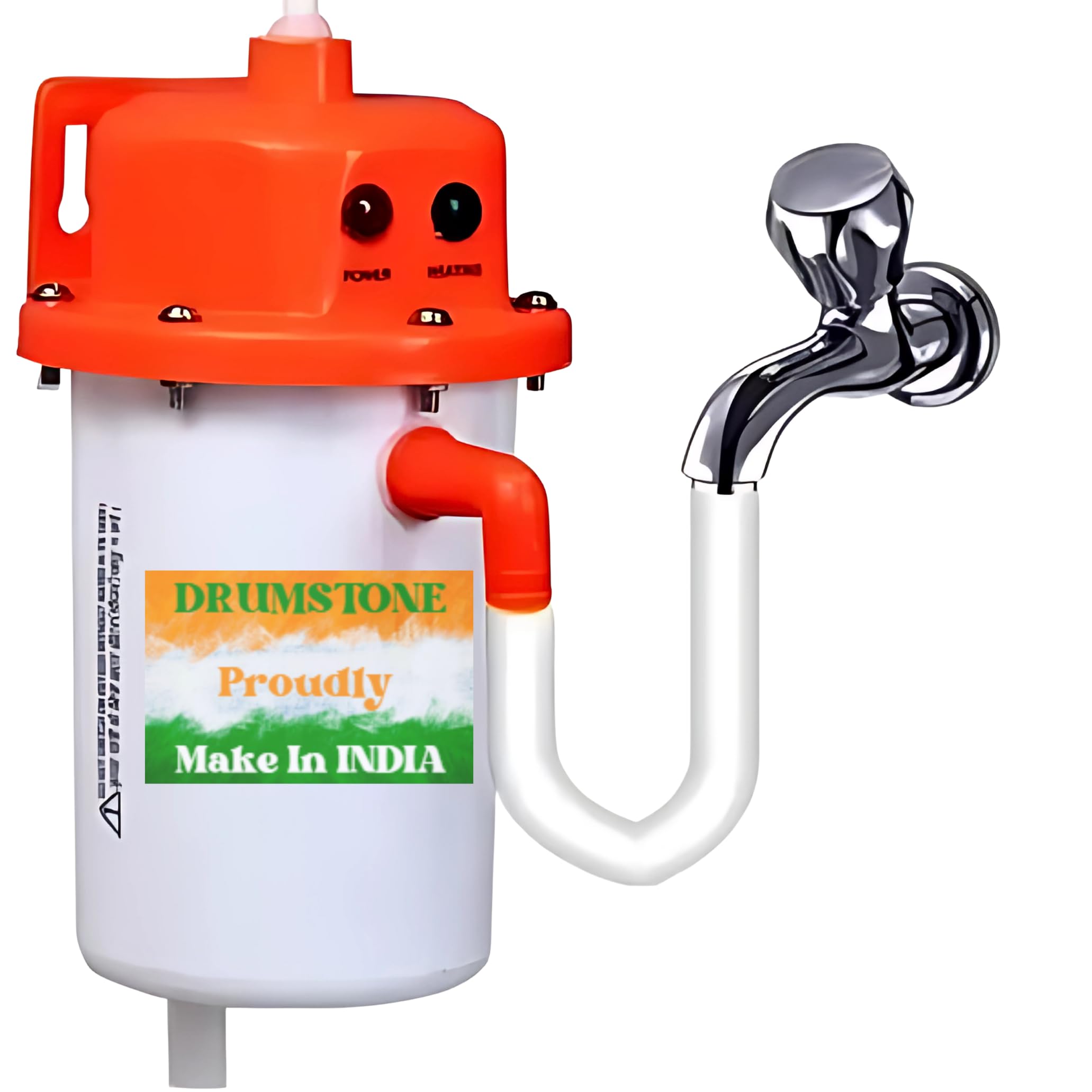 Drumstone (Exclusively 𝟭𝟬+𝟱 Year Warranty) 3000W Instant Water Geyser | Make in India | Copper Heating Element | Shockproof & ISI Certified | Auto-Cut Off | ABS Body-MULTICOLOR-image-27