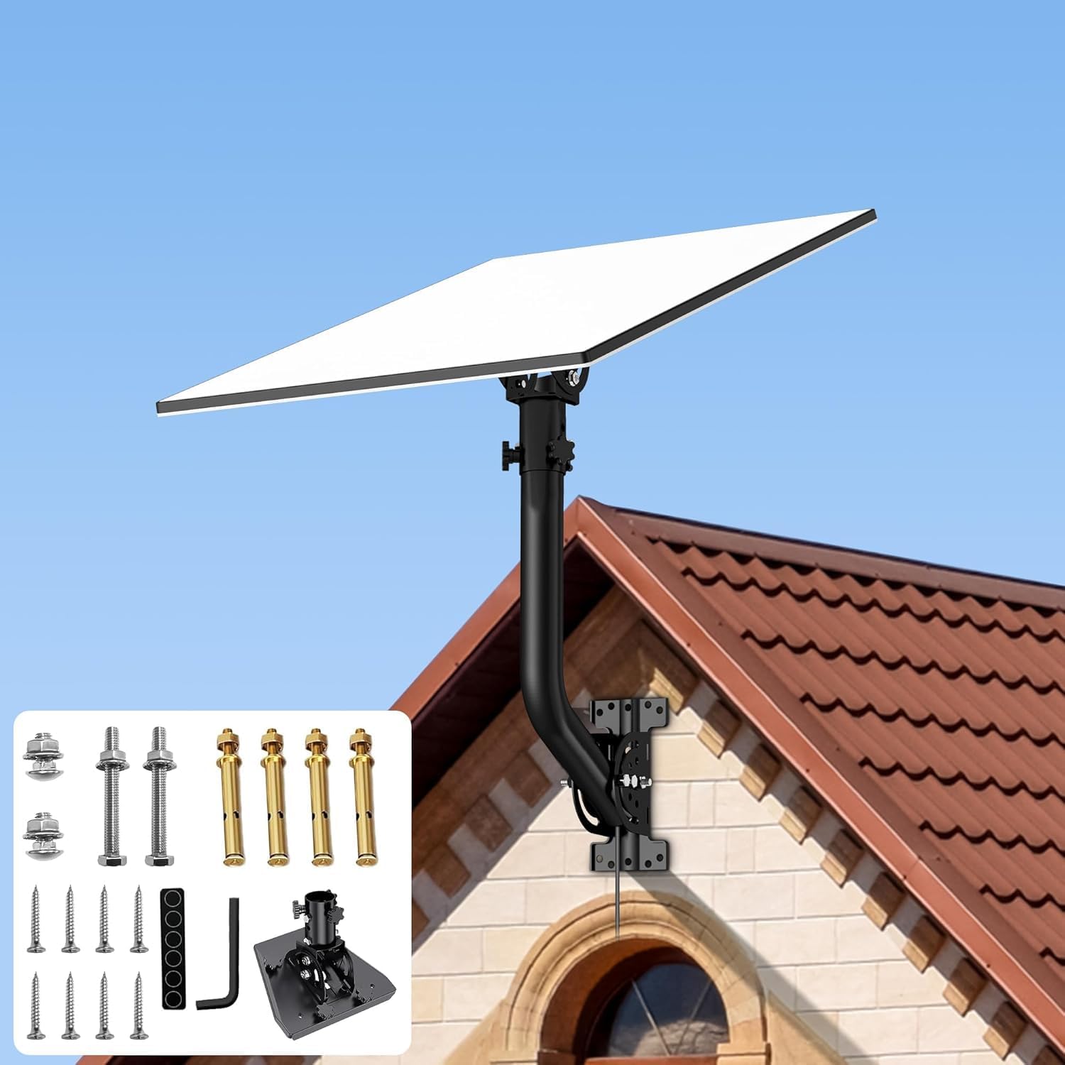 Support Mural Starlink Standard Gen3/4/4X, Angle inclinable