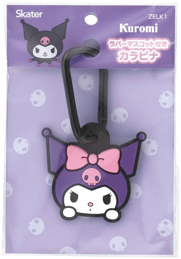 マイメロ　クロミ　カラビナ NIC」サンリオキャラクターズマイメロディ・クロミ アクリル