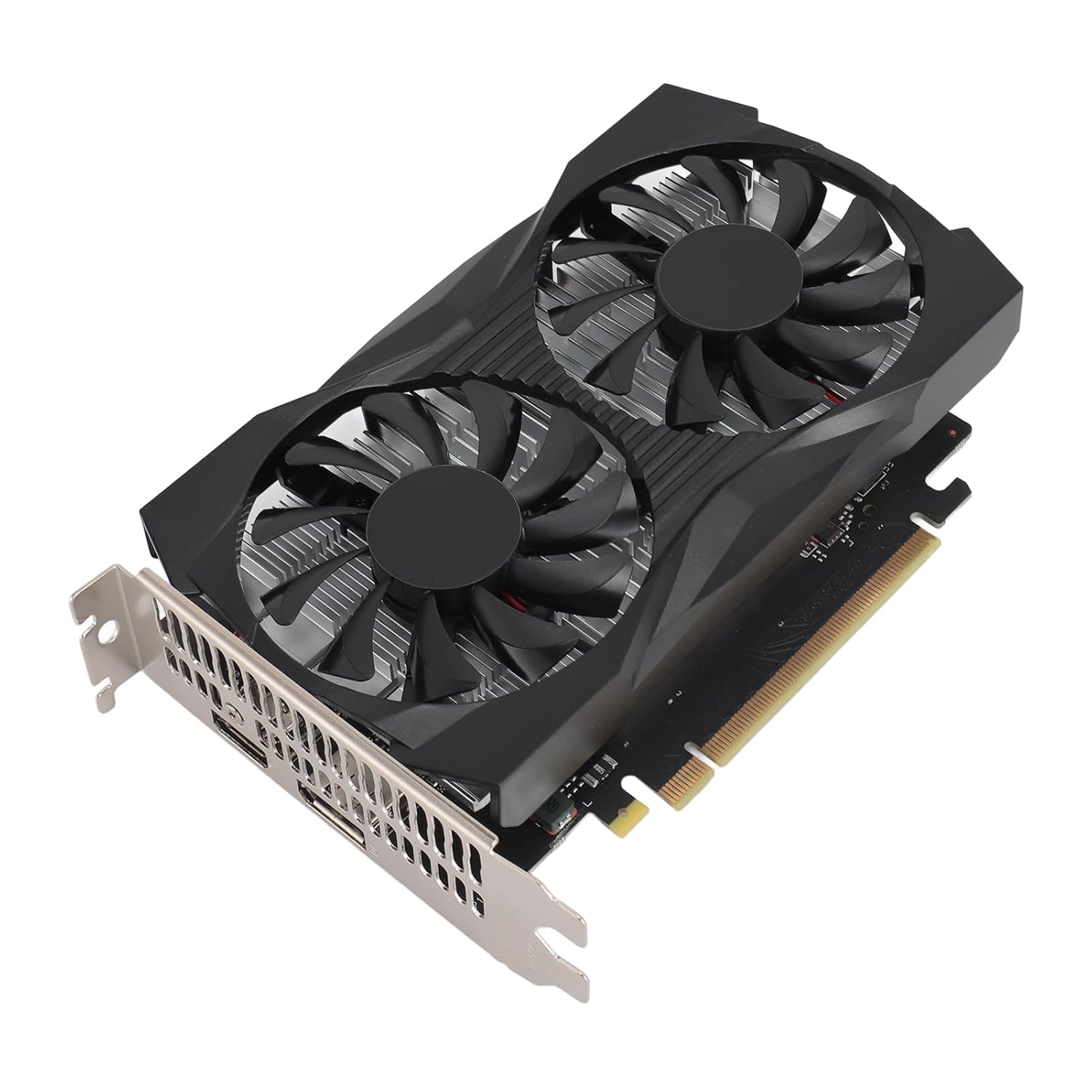 Acouto 1650 4GB GDDR6 Gaming Graphics Card – PCIe 2.0 16X, Fans, 128Bit, High Performance GPU for and