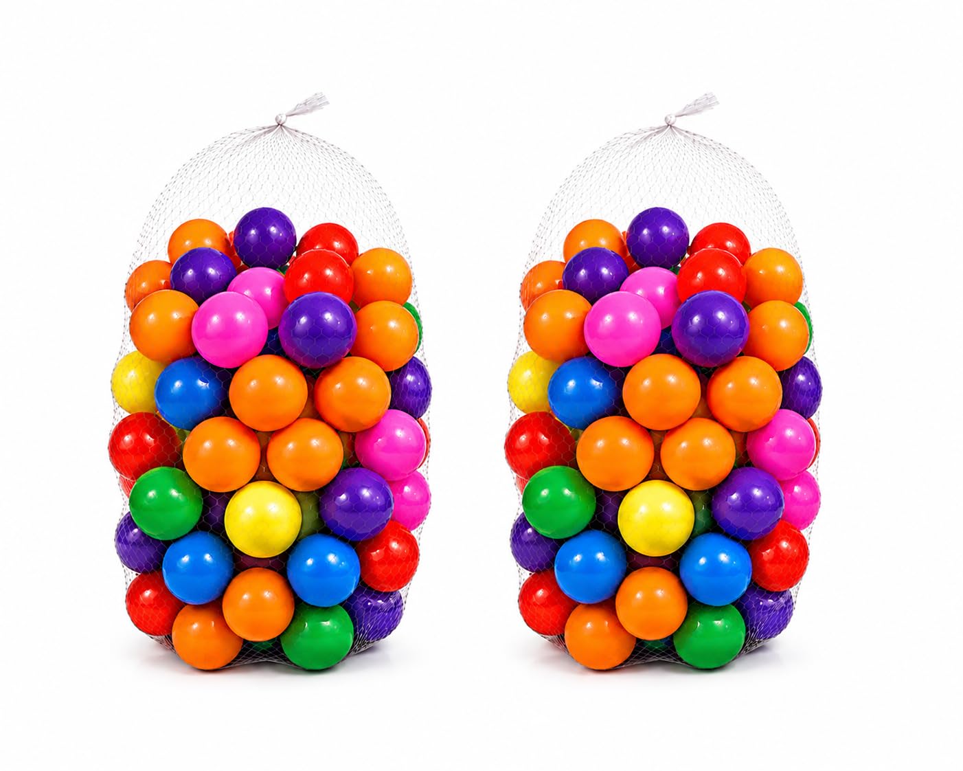 HH Home Hut Soft Plastic Mini Play Balls Multi Vibrant Colours, durable, No Sharp Edges, Non Toxic, Phthalate & BPA Free