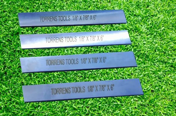 Set of 4 HSS Blades1/8"x 7/8" (Wide) x 6" (Long) Parting Or Cut Off Tool Holder-Amz484
