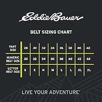 Vista 6 de Eddie Bauer Men's Casual Leather Belt with Metal Buckle