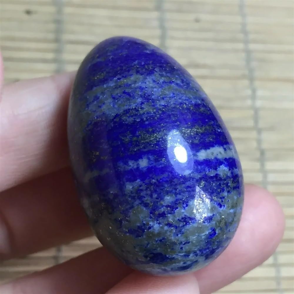 Crystal Lapis Lazuli Egg Home Decor