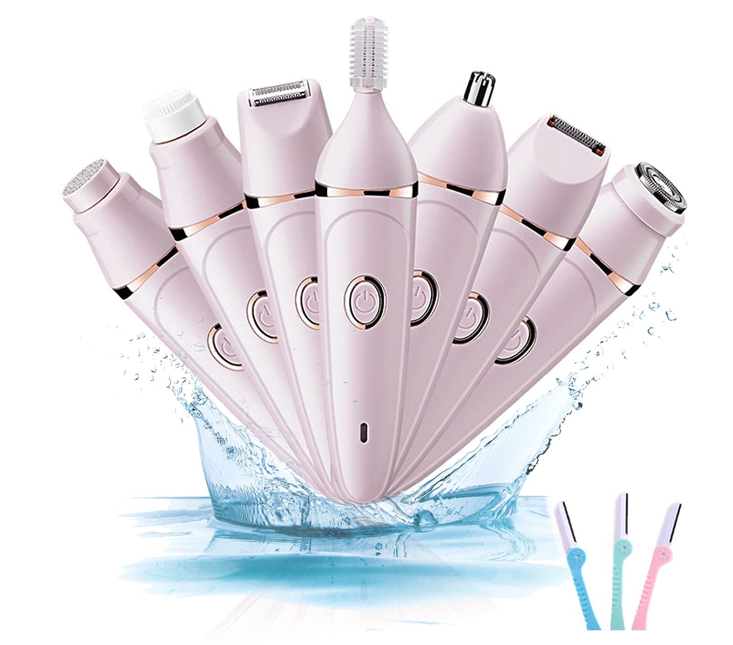 Electric Razor for Women,7 in 1 Painless Ladies' Electric