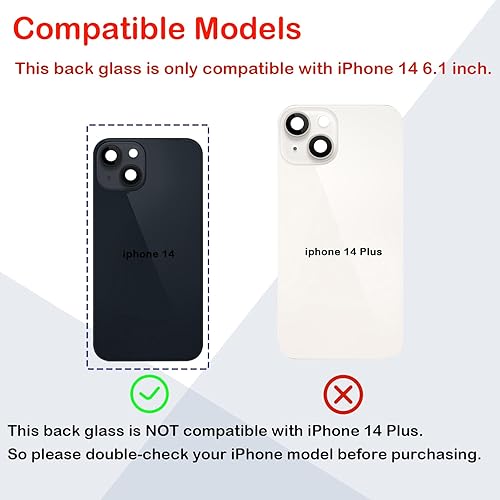 Vista 83 de Reemplazo de cristal trasero OEM para iPhone Xs Max 6.5 pulgadas con kit de herramientas de reparación profesional (gris espacial)