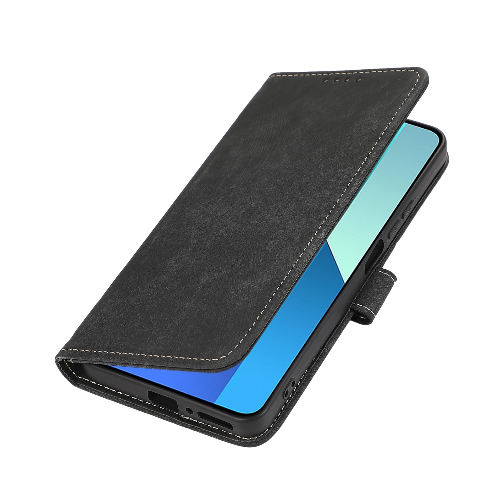 Cover Premium Per Xiaomi Redmi Note 7 – Custodia In Pelle Con Fessura Porta Carte E Supporto Stand, Morbida TPU, Protezione 360° - 2