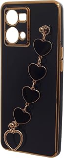 Plastic Back Cover With Series For Oppo Reno 7 4G / Reno 8, Black Ser-5-173