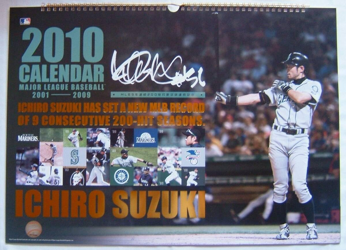 Amazon.co.jp: イチロー 2010 CALENDAR 2010年用カレンダー/シアトル 
