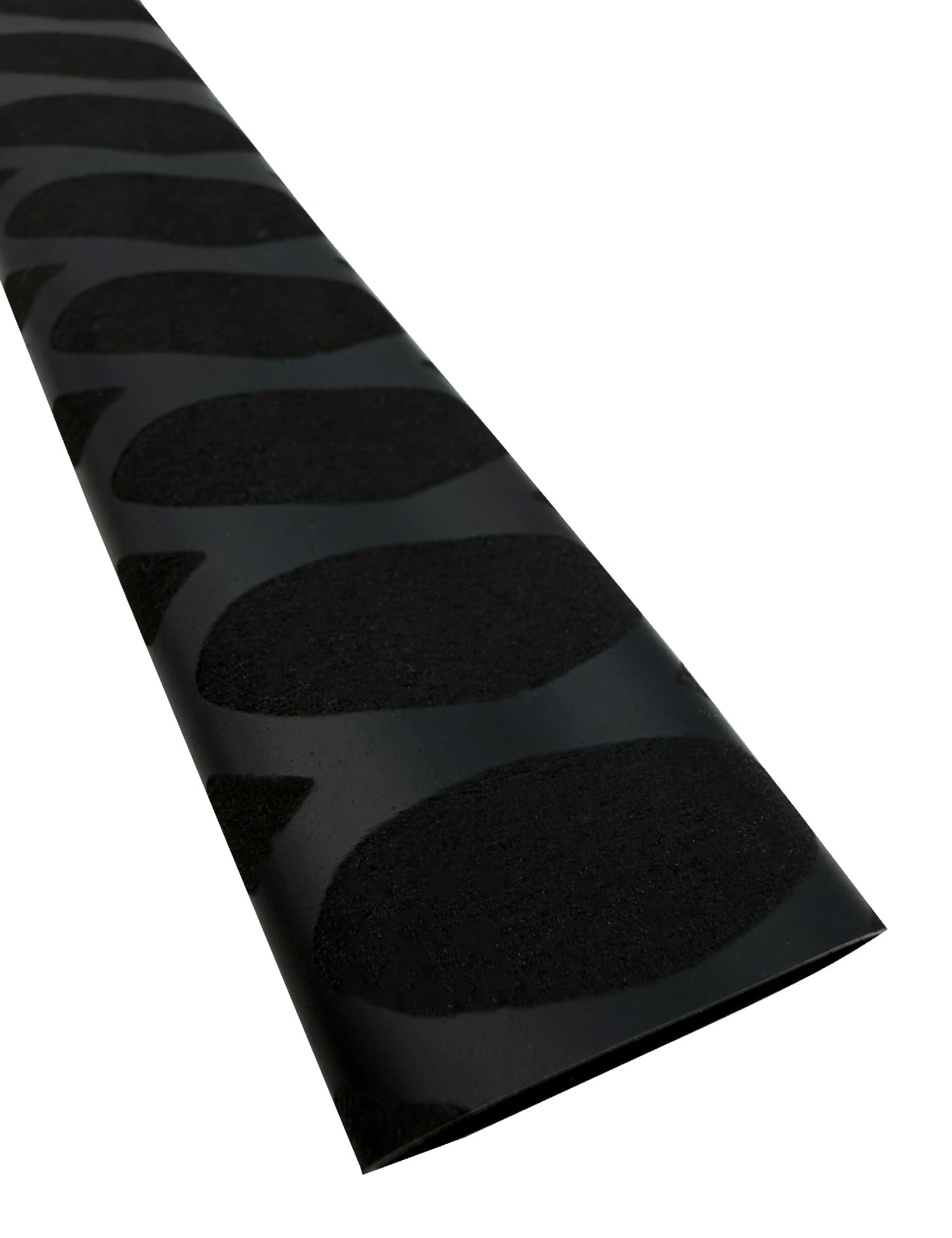 Accering Elliptic Pattern Shrink Wrap Tubing Heat Shrink Sleeve Tennis Anti Skid for Sports Racquets Paddle Handles (φ30mm, L3.3ft, Black)