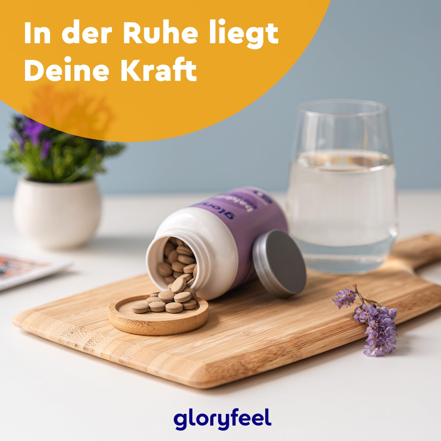 Baldrian hochdosiert - 400 vegane Tabletten - 500mg Baldrianwurzelpulver - Für über 1 Jahr ruhigen Schlaf und innere Gelassenheit - Ohne unerwünschte Zusätze