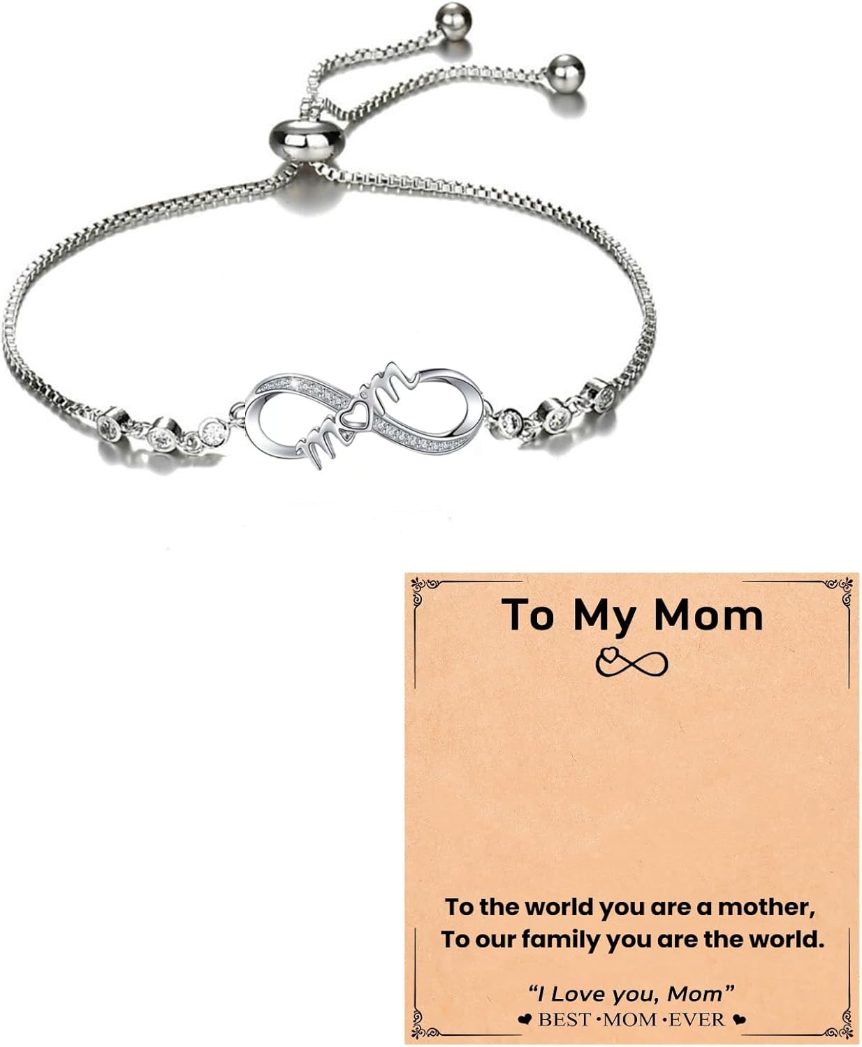 Wave Bracelets for Women, Protection Bracelet Inspirational Jewelry Gifts for Girlfriend Wife, Friend, Sister, Mom, Daughter