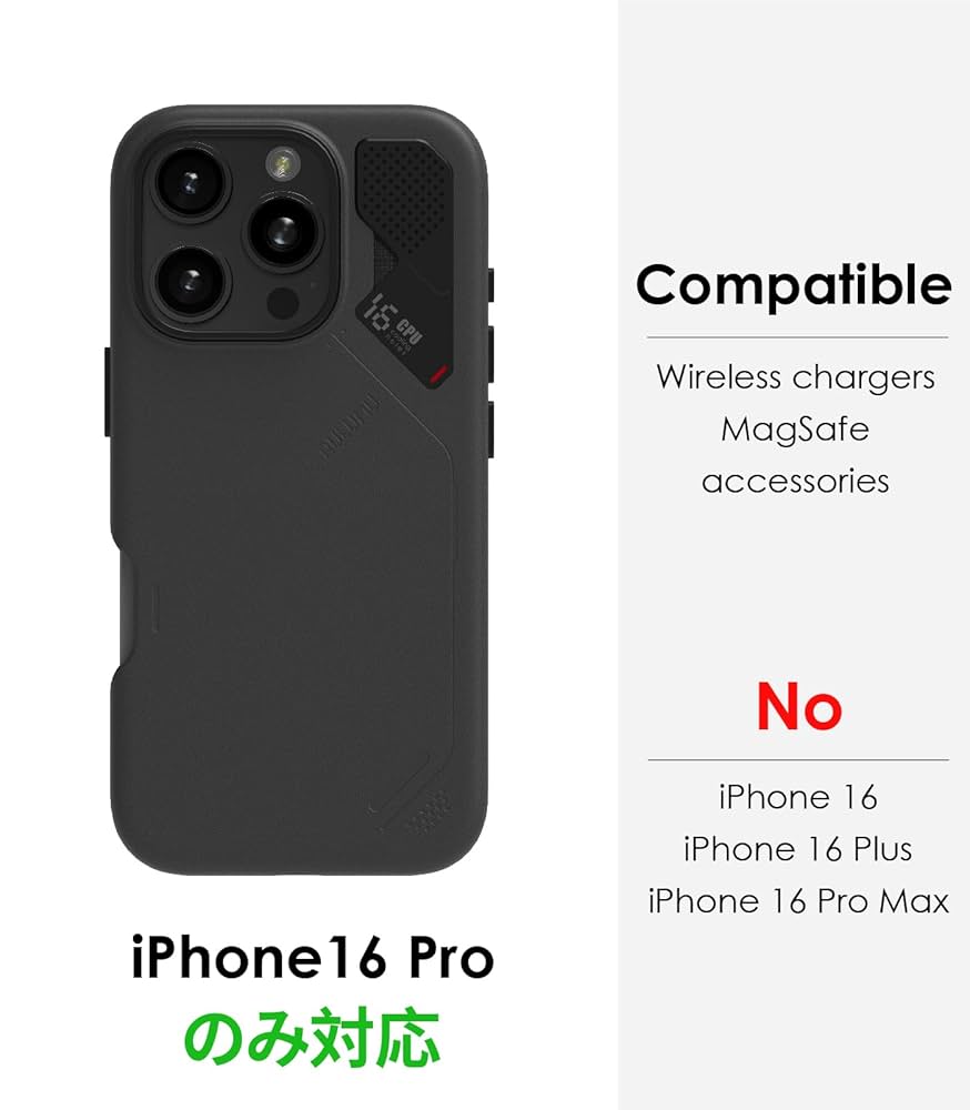 LOUVINI iPhone16Pro ケース ルヴィニ レザーケース 黒 LOUVINI】スマートフォンケース LOU BLACK – R deco interiors
