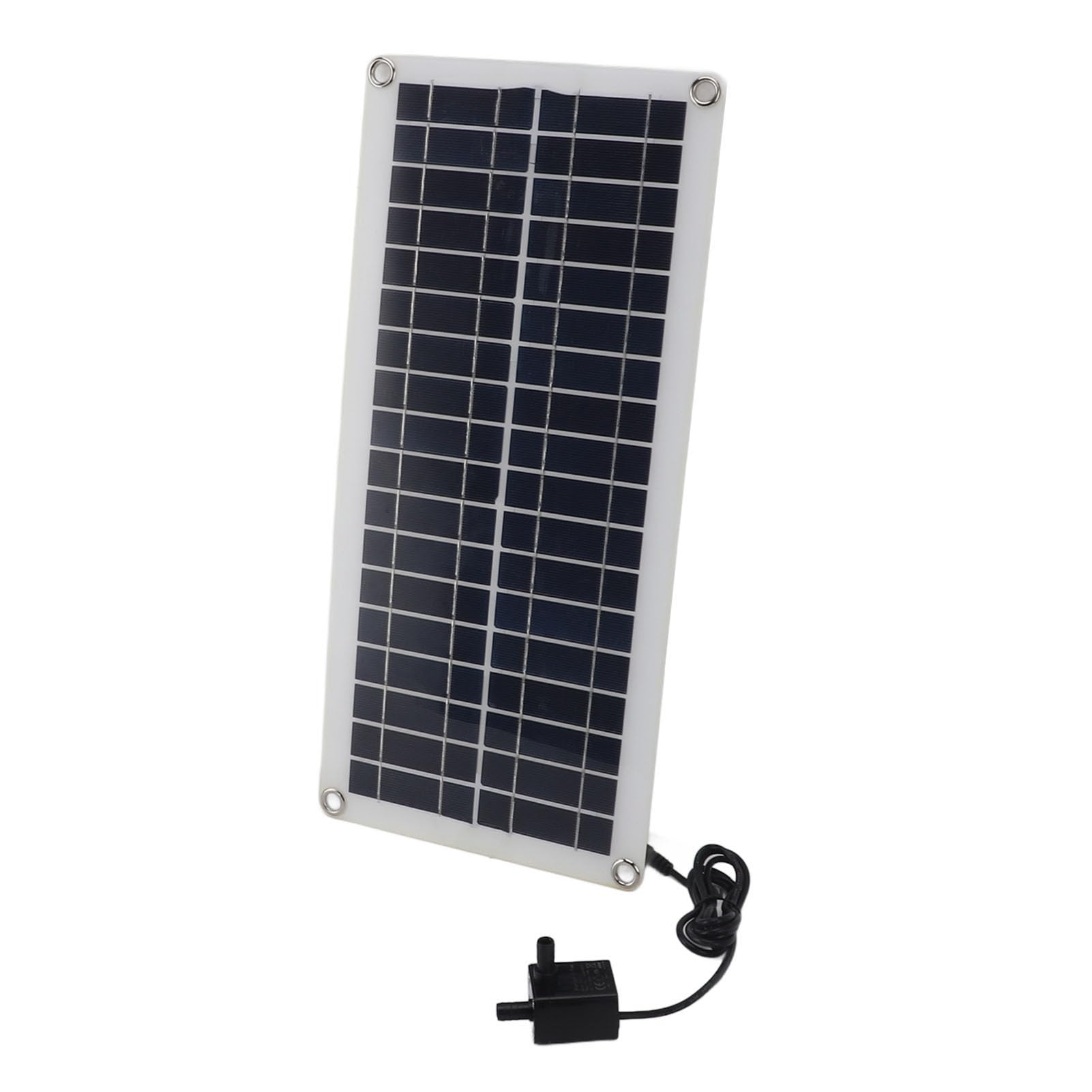Pompa Ad Acqua con Pannello Solare Policristallino Pompa Solare Durevole da 50 W per il Miglioramento Dell'ambiente dello Stagno del Giardino