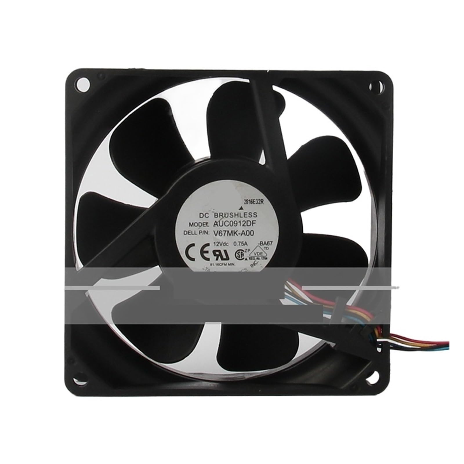 EAHWCXSD Cooling Fan AUC0912DF DC12V 0.75A 4-wire AC 90x90x90x32mm 9CM 9032