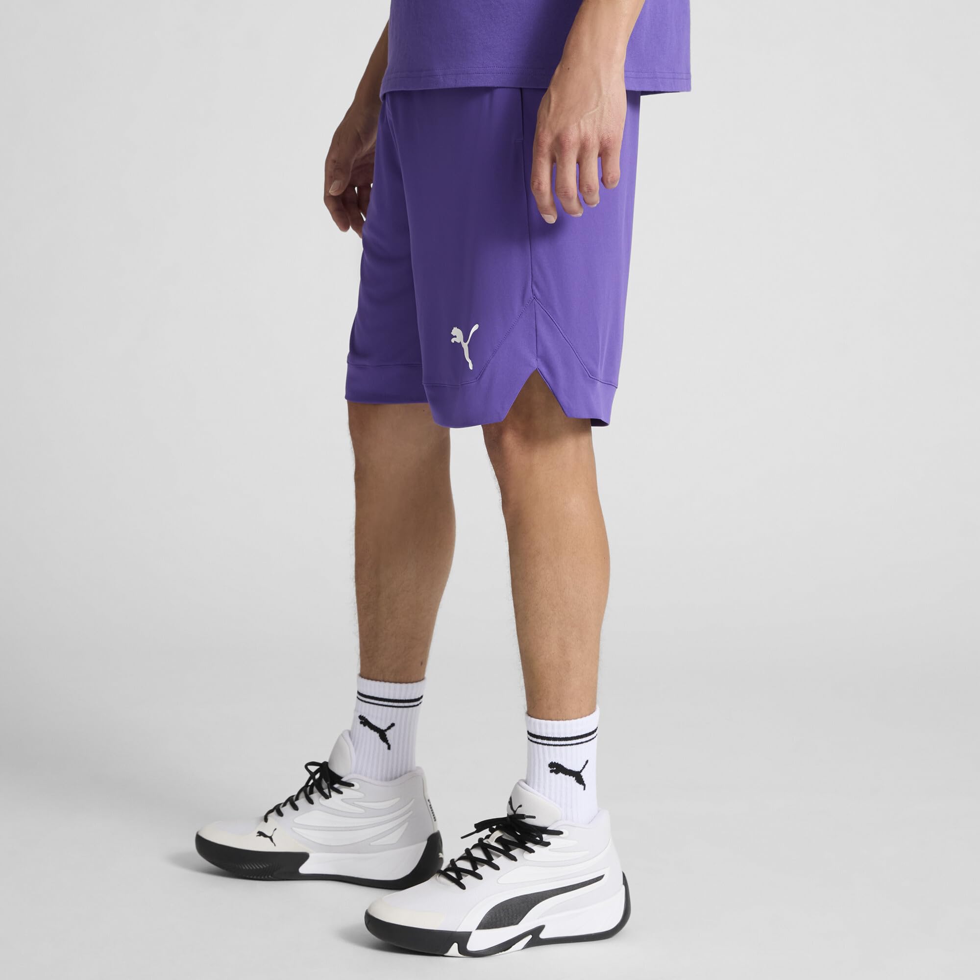 PUMA Rtg Shiny Fabric 10" Shorts (Available In Big & Tall) - Shorty Mężczyźni