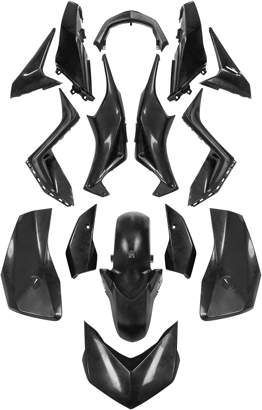 Motorcycle Fairing Kits Bodywork Covers Set Bodykit Frame Panel Fit for XMAX 125 250 300 XMAX125 XMAX250 XMAX300 2023 2024, Unpainted