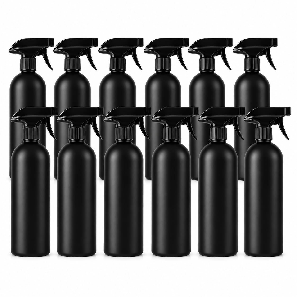 Neza 500ml Adjustable Spray Bottle, Fine Mist & Stream Spray, Refillable Multipurpose Sprayer for Cleaning, Plants, Bathroom, Kitchen, Car Detailing & Home Use (Pack of 12)-image-34