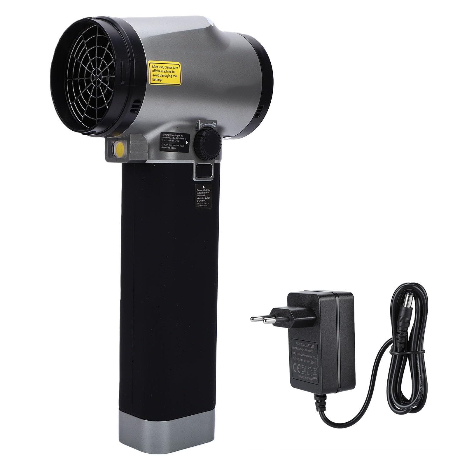 Soplador de Aire Eléctrico 750W Motor sin Escobillas 52m/s