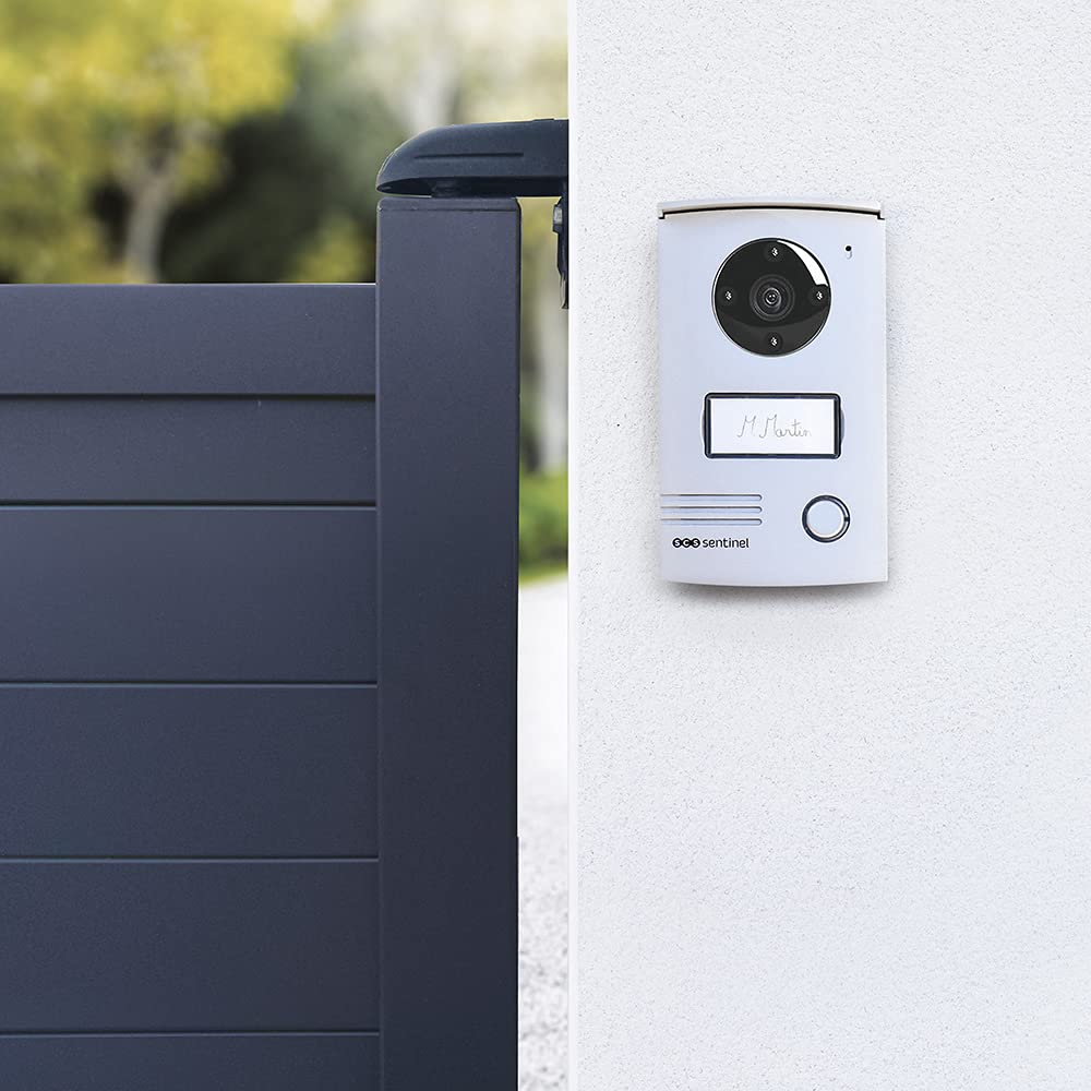 SCS SENTINEL - VisioDoor 4.3+ - Interphone video filaire avec moniteur extra plat tactile 4,3