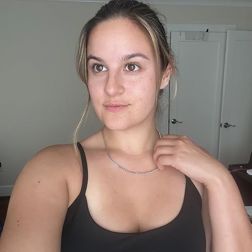 Miniatura 5 de Jstyle Collar de cadena de eslabones de acero inoxidable para hombres y mujeres 3 piezas de 0138in Circonia cúbica