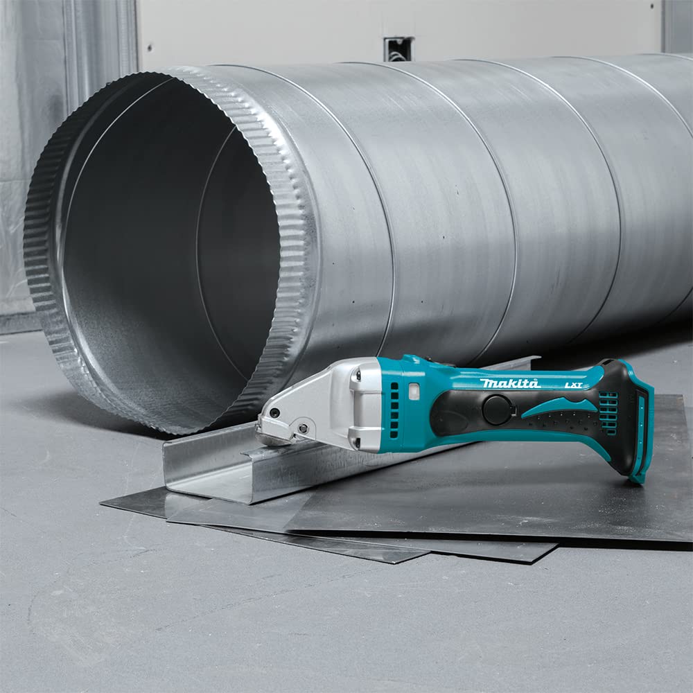 Makita DJS101Z - Forbici per lamiere a batteria, 1,0 mm, 18 V (senza batteria, senza caricatore)